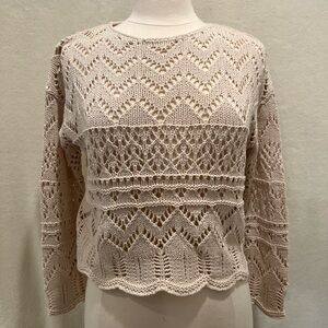 Sincerely Jules Ivory Knit Top
